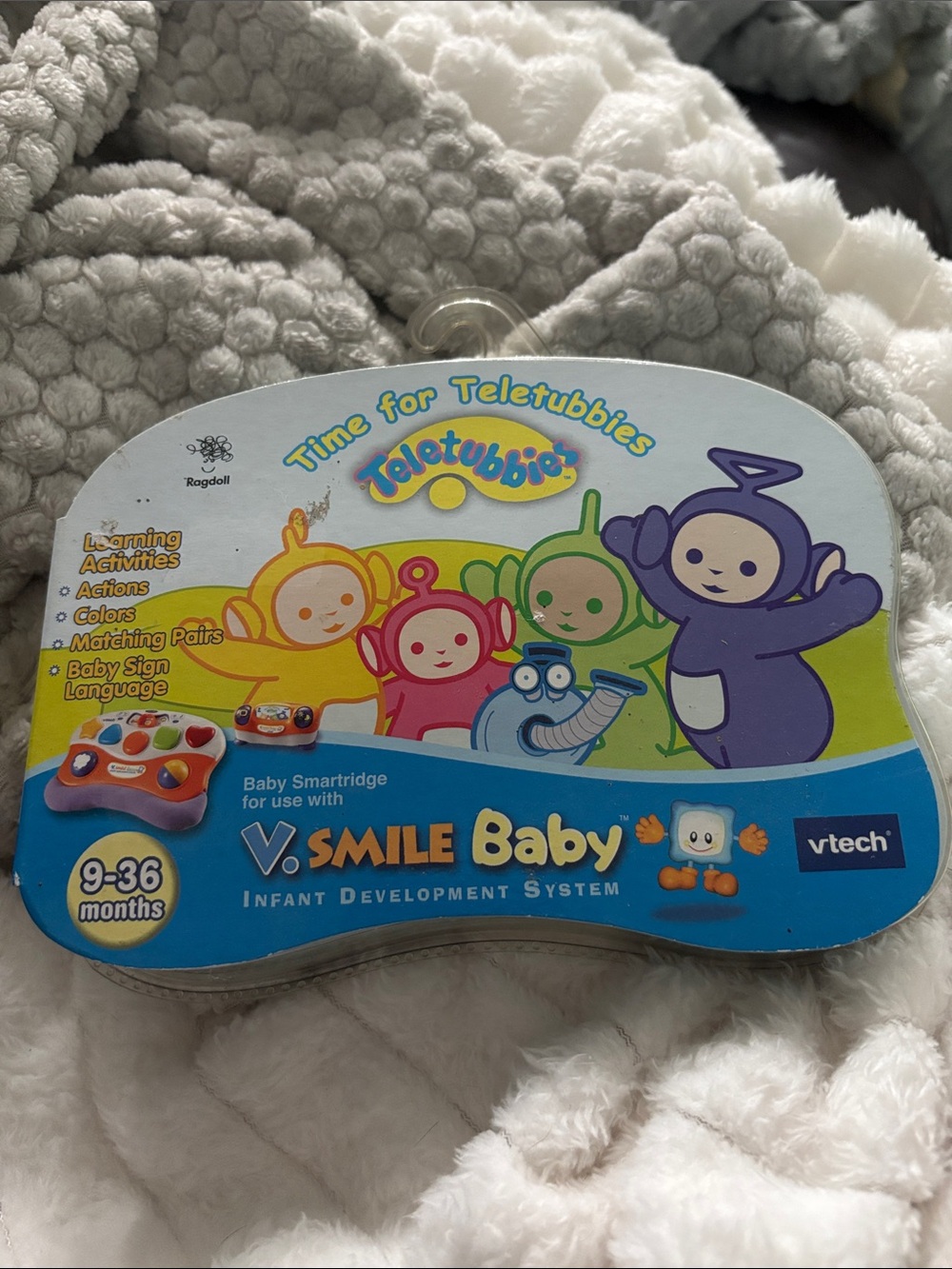 VTech V.Smile Baby Teletubbies Learning Toy - Purple & Blue